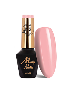 MollyNails #Natural by Monika Mielniczuk #N2 Lakier Hybrydowy UV LED 8 g