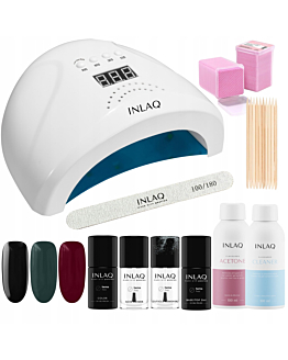 INLAQ Zestaw Startowy do Manicure Hybrydowego