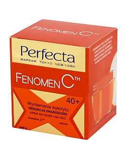 Perfecta Fenomen C Wyrównanie Kolorytu, krem do twarzy na dzień i na noc 40+, 50 ml