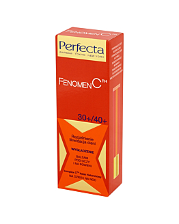 Perfecta Fenomen C Rozjaśnienie, Likwidacja Cieni, balsam pod oczy i na powieki 30+/40+, 15 ml