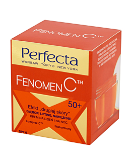 Perfecta Fenomen C Głęboki Lifting i Nawilżenie, krem do twarzy na dzień i na noc 50+, 50 ml