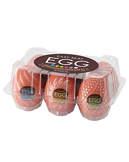 Zestaw masturbatorów Egg Variety Pack Hard Boiled II Tenga