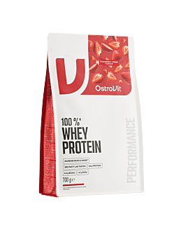 OstroVit 100% Whey Protein 700 g o smaku kremowej truskawki