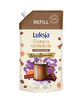 Luksja Mydło w płynie Gorąca Czekolada Refill, 900 ml