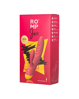 Romp Jazz Wibrator ze stymulatorem łechtaczki 