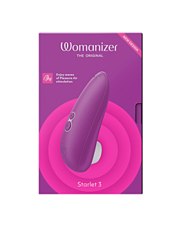 Womanizer Starlet 3 Bezdotykowy Masażer łechtaczki - fioletowy 1 szt.