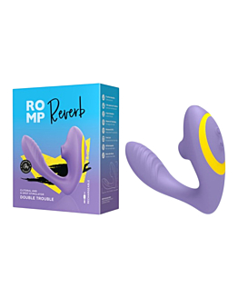 Romp Reverb Lilac Wibrator - Króliczek z bezdotykowym masażerem łechtaczki