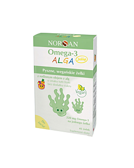 Norsan Omega-3 Alga Jelly żelki 45 szt.