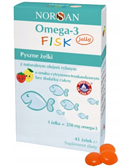 Norsan Omega Fisk, Żelki 45 szt.