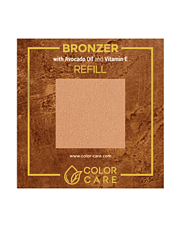 Color Care Perłowy Bronzer Wegański - Refill - 01 Golden