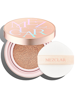 Mezclar Skin Care Air Fit Cover Cushion, Wielofunkcyjny podkład w formie cushion, Peach no.21, 10g