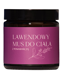 Mglife Lawendowy mus do ciała