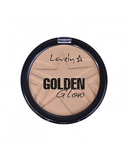 Lovely Golden Glow Powder lekki puder do twarzy 3, 15g
