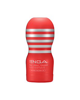 Tenga Original Vacuum Cup, Jednorazowy ssący masturbator - medium