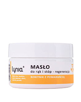 Lynia Masło do rąk i stóp z pomarańczą i rokitnikiem 50ml