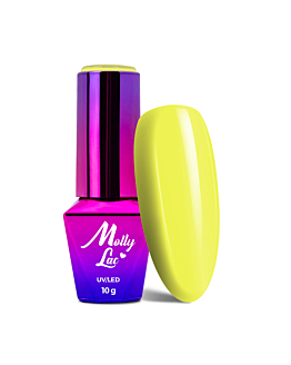 MollyLac Welcome To Ibiza Lakier Hybrydowy UV LED Nr 118 Sunshine Heat 10 g