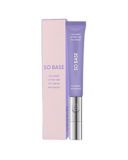 So Base Collagen Lifting Vibe Eye Cream with Device, Liftingujący krem pod oczy z aplikatorem wibrującym, 15ml