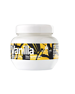 Kallos Vanilla Shine Hair Mask nabłyszczająca maska do włosów suchych i matowych, 275ml