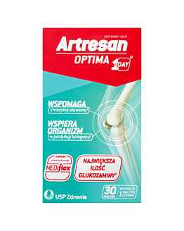 Artresan Optima 1aDay Preparat na wzmocnienie stawów, Tabletki