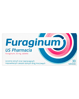 Furaginum US Pharmacia 50 mg Tabletki, 30 szt.