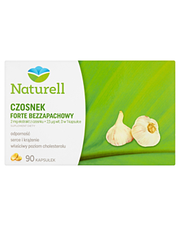 Naturell Czosnek Forte Bezzapachowy, Kapsułki