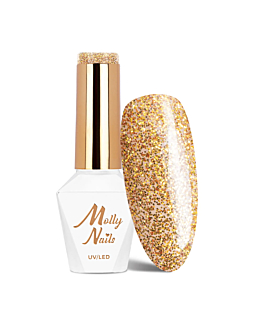 MollyNails Sensual Aurelie Lakier Hybrydowy UV LED Nr 208 8 g