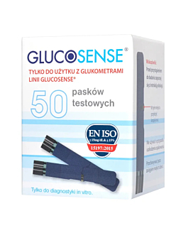Glucosense, Paski, 50 Sztuk