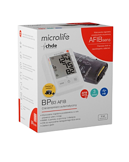 Microlife BP B3 AFIB, Ciśnieniomierz automatyczny naramienny z zasilaczem