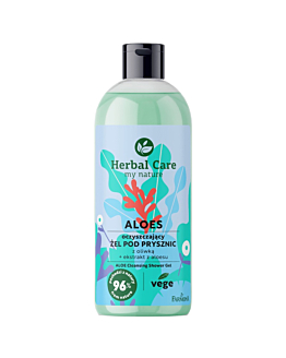 Farmona Herbal Care Aloes oczyszczający żel pod prysznic z oliwką, 500ml