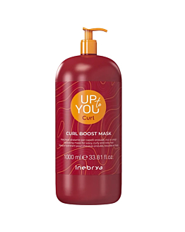 Inebrya Up To You Curl nawilżająca maska do włosów falowanych i kręconych, 1000ml