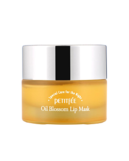 Petitfee Oil Blossom Lip Mask Sea Buckthorn Oil, Nawilżająca maseczka do ust, 15g
