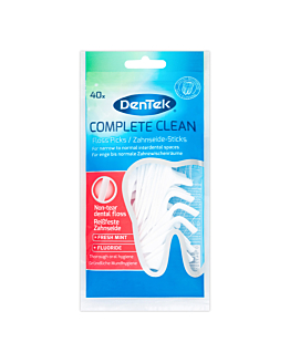 Dentek Niciowykałaczki Complete Clean 40 szt.