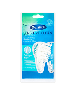 Dentek Niciowykałaczki Sensitive Clean 40 szt.