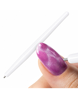 Allepaznokcie Magnetyzer Do Kociego Oka Cat Eye Pen Biały