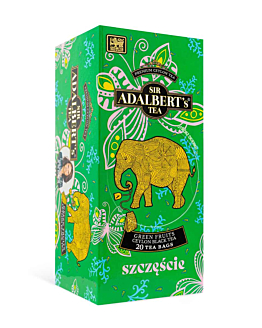 Adalberts Ceylon Black Tea Green Fruits Szczęście - herbata 20 x 2 g