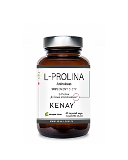 Kenay L-Prolina Aminokwas 60 kapsułek