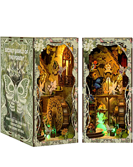 Habarri Miniaturowy domek Book Nook - Sekrety lasu