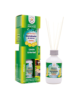 La Casa de los Aromas Special Kitchen Odor Neutralizer Reed Diffuser patyczki zapachowe Cytryna i Zioła, 100ml