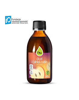 Olini Ocet z jabłek Rubin 250 ml.