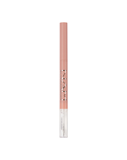 NAM Precyzyjna dwustronnna kredka do brwi z żelem Fill and Fix Eyebrow Duo 02 COOL MEDIUM BROWN
