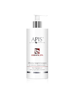 APIS Oriental Spa oliwka rozgrzewająca z imbirem i cynamonem, 500ml