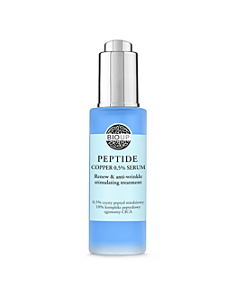 BIOUP Peptide Copper 0,5% Serum - Odnawiające serum ujędrniające i przeciwzmarszczkowe z czystym peptydem miedziowym 0,5%