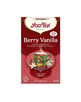Yogi Tea herbata ajuwederyjska Berry Vanilla - wanilia z owocami