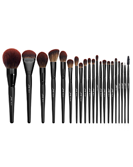 JESSUP Makeup Lover Makeup Brush Collection zestaw pędzli do makijażu Phantom Black 21szt.