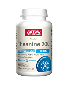 Jarrow Formulas Theanine (Teanina) 200mg 60 kapsułek wegańskich
