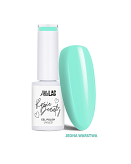 AlleLac Lakier Hybrydowy Spring Vibes Mint Ice Cream Gel Polish x Rosie Beauty 6 g