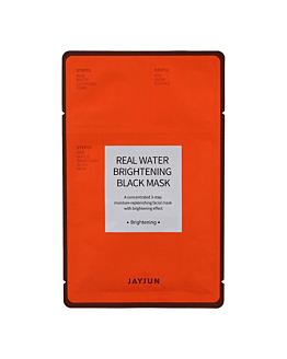 Jayjun Real Water Brightening Black Mask, maseczka w płachcie, 25ml