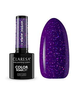 Claresa Color Soak Off UV/LED Mystic Aura lakier hybrydowy 6, 5g