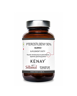 Kenay Suplement diety poterostilbeny 90% SILBINOL