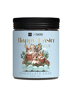 HiSkin Happy Easter świeca sojowa Chocolate Eggs, 200ml